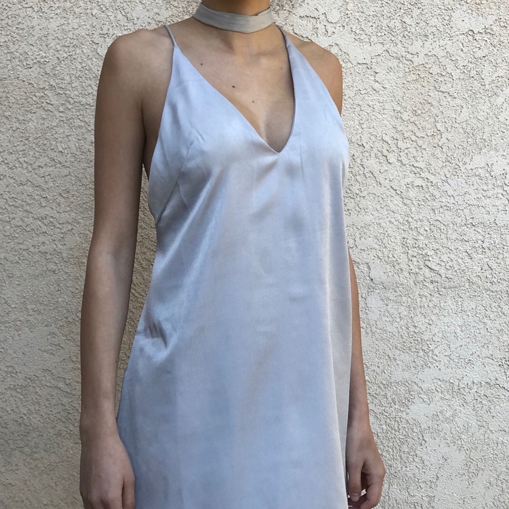 Ecro Studios satin dress